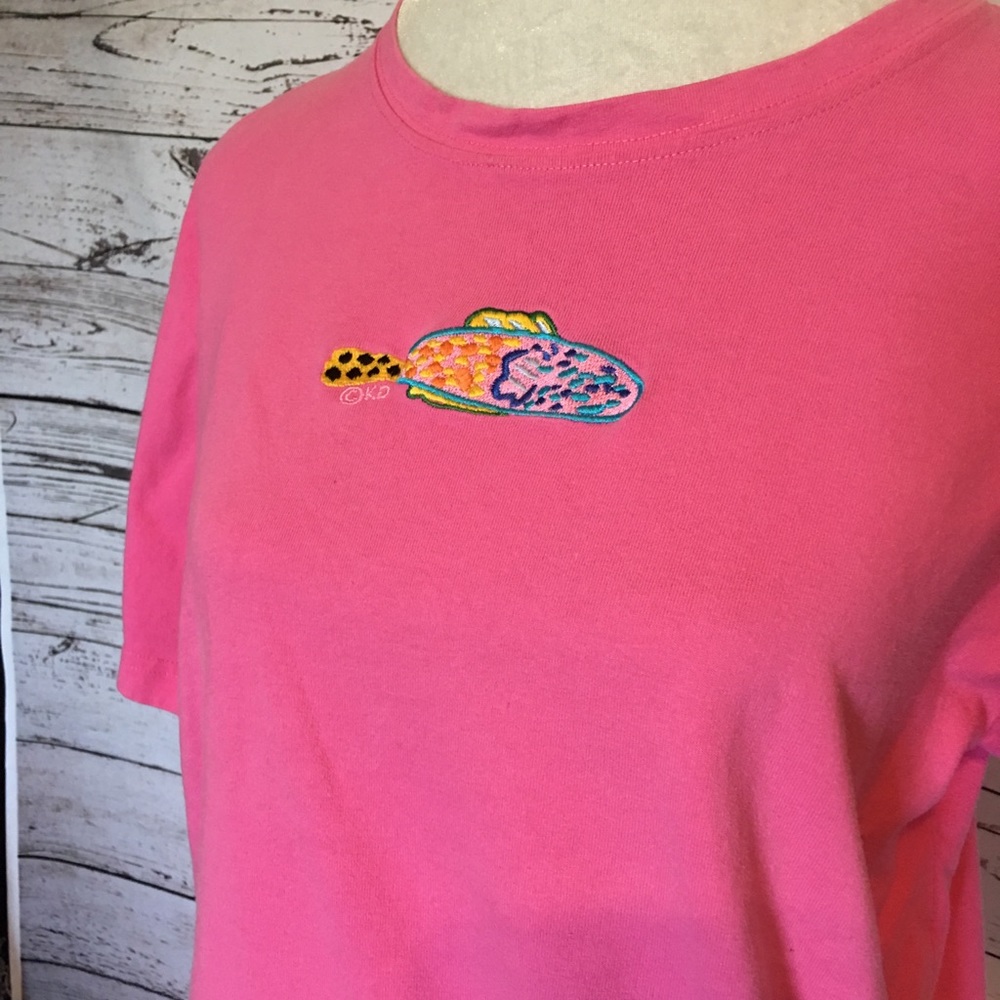 Pink Fish Tee